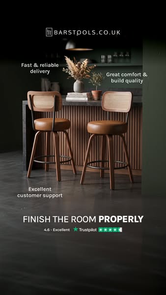 Bar Stools Done Properly