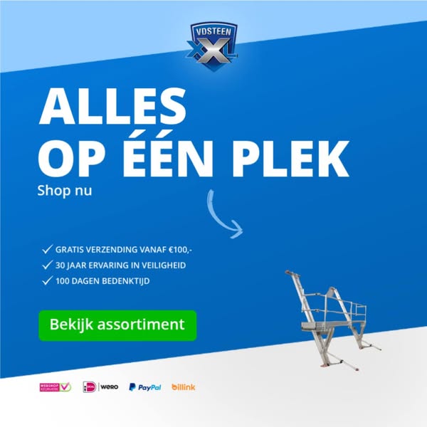ASC Werkstelling schuin brug 8 meter lang