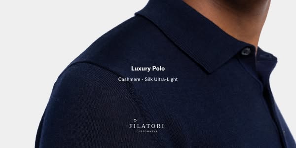 Cashmere & Silk Polo | Create your size here ->