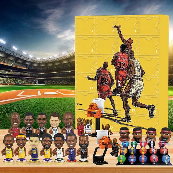 NBA Advent Calendar -- The One With 24 Little Doors