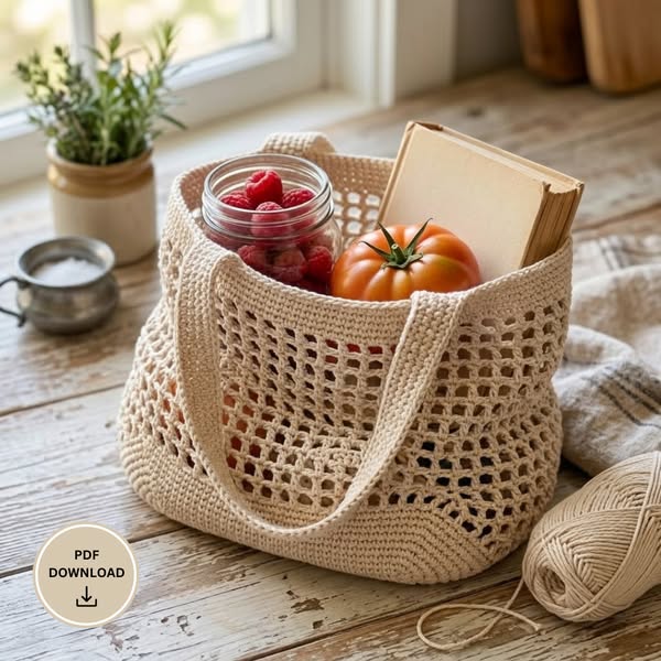 90% Off Market Bag Crochet Pattern