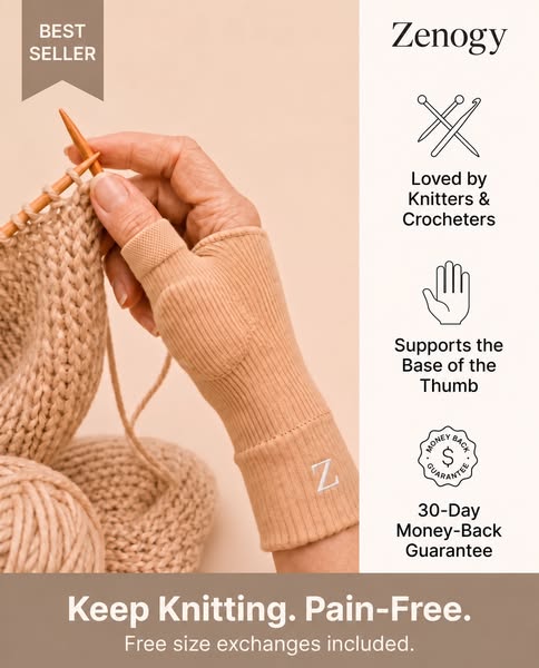 Keep Knitting Without The Ache