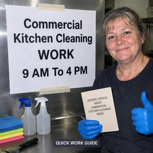 Kitchen Cleaning Work: What to Know