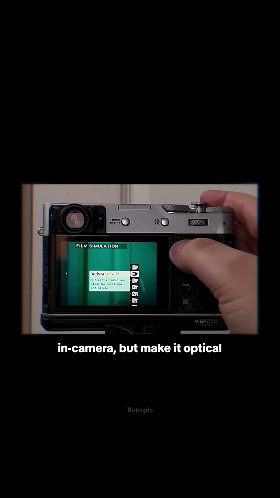 Film Look. Without the Film.