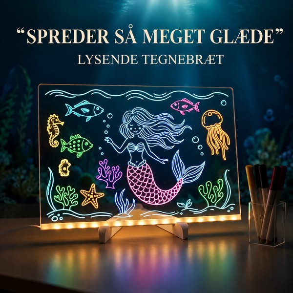 Får hver tegning til at lyse op