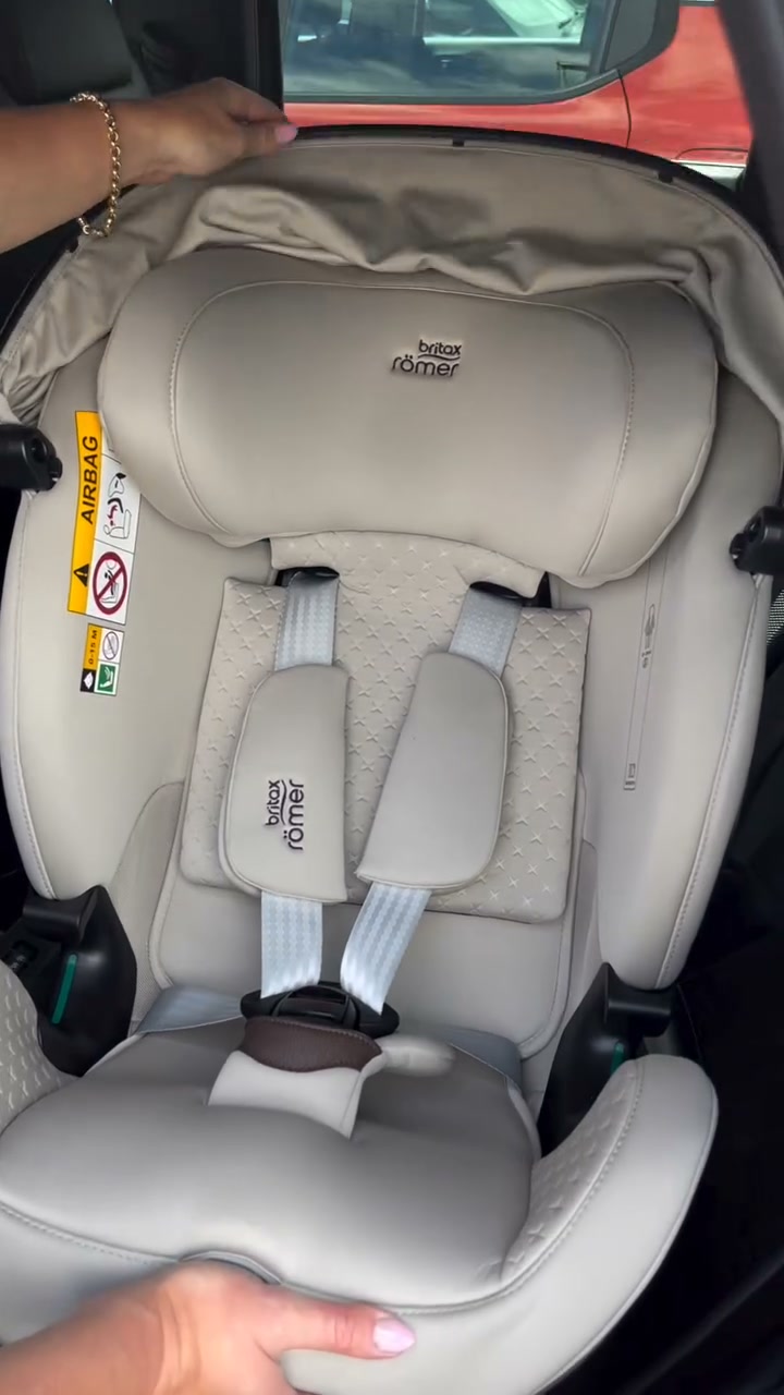 A car seat that keeps them cool