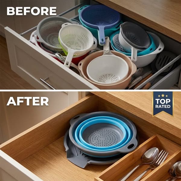 The Strainer That Saves Your Kitchen Space