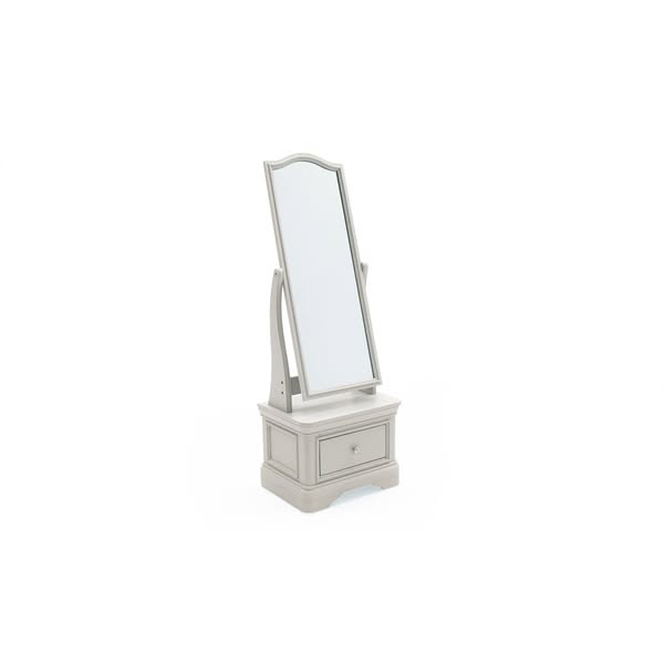 Mabel Cheval Mirror in Taupe by Vida Living