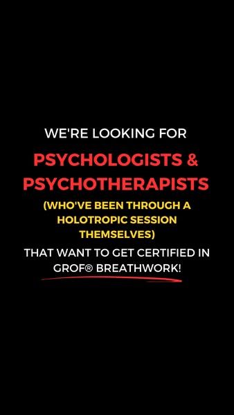Become a Certified Grof® Breathwork Facilitator