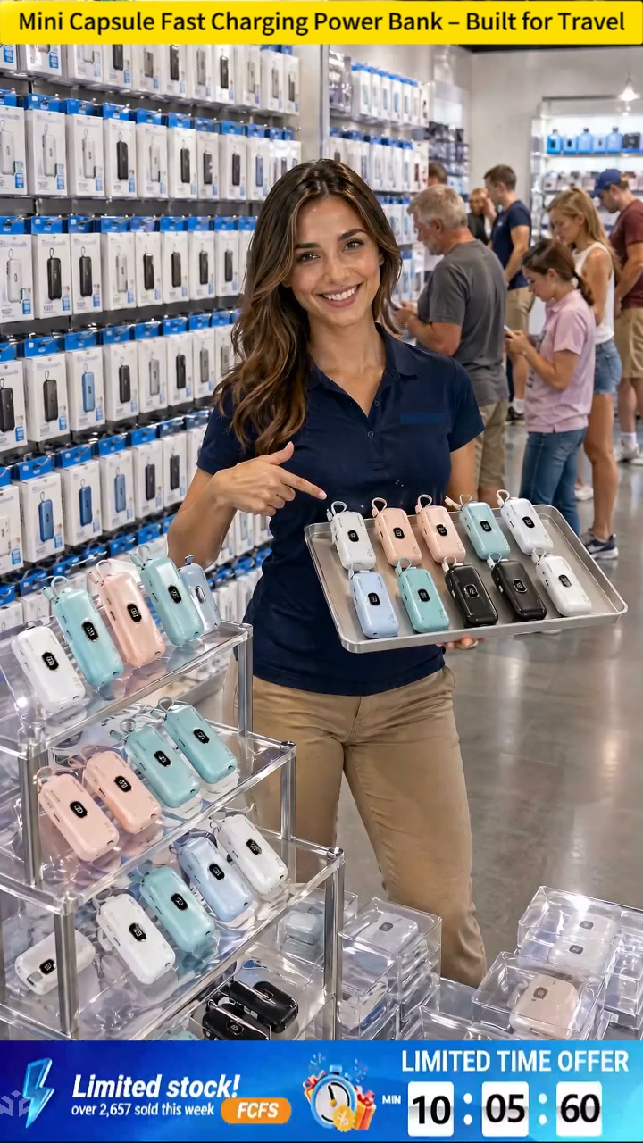 Mini Portable Power Bank Charger 5000mAh Fast Charging and Compact for Your Phone Anywhere