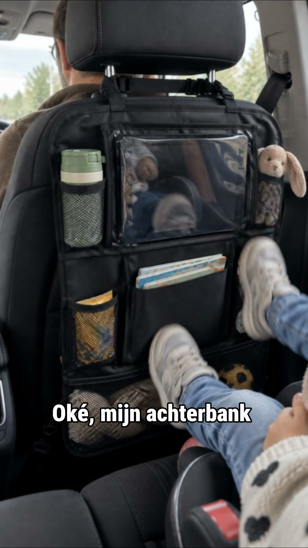 Van chaos naar rust achterin