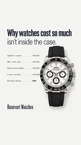 Paying for the watch. Not the name.