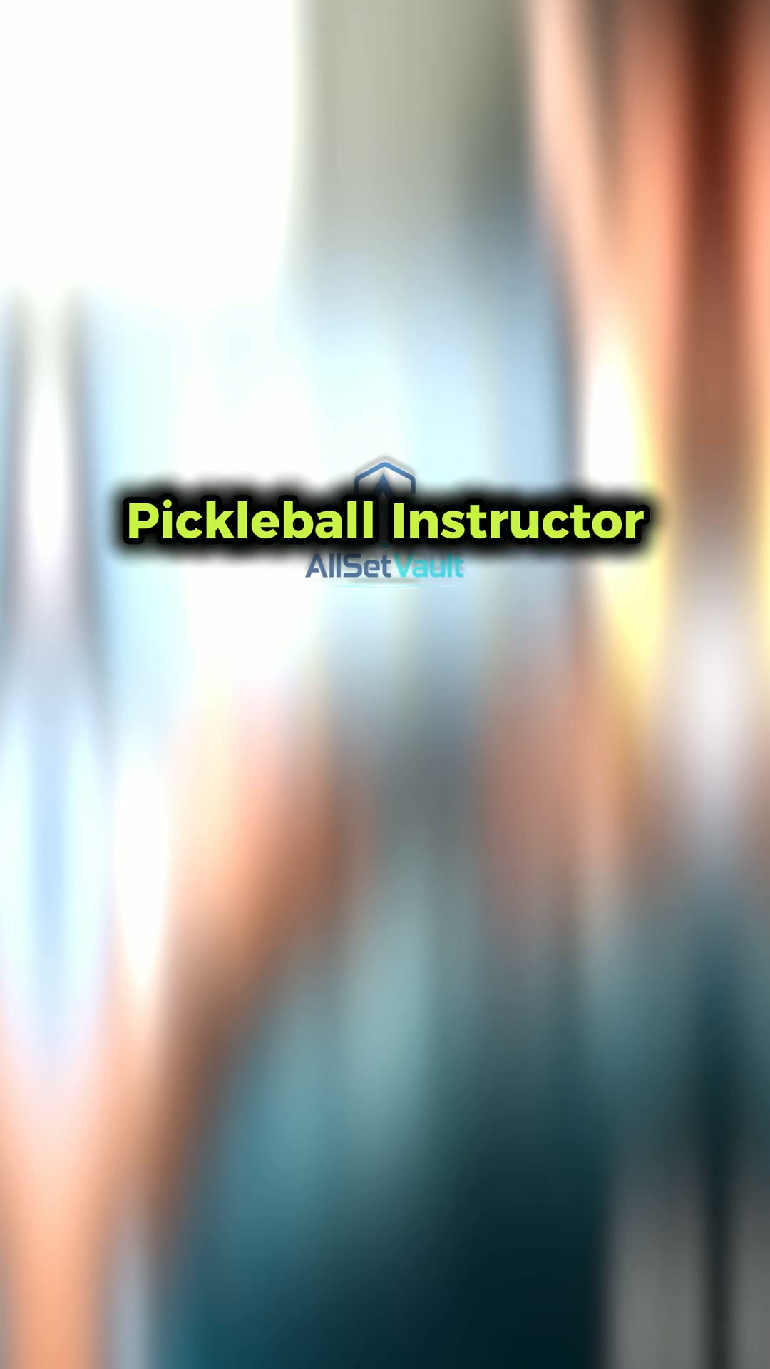 PICKLEBALL INSTRUCTOR READY