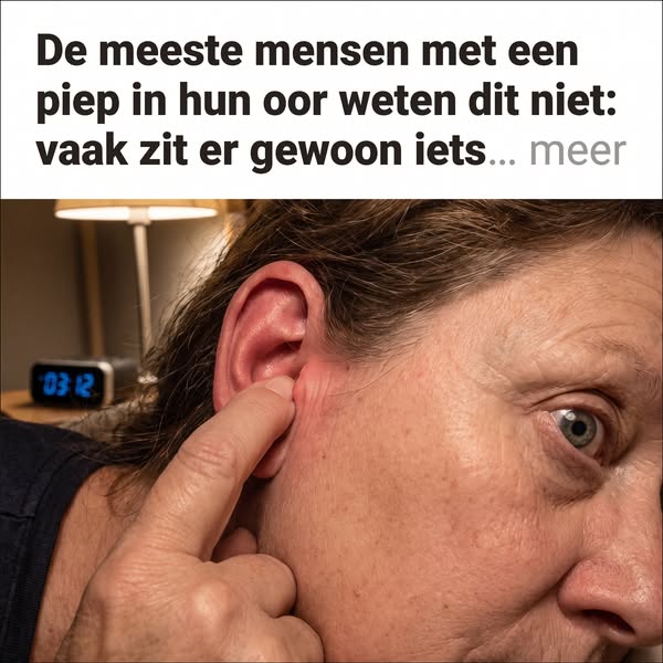 Suizen en druk? Kijk eerst naar de prop.