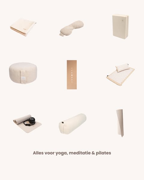 Betaalbare producten voor yoga, meditatie en pilates