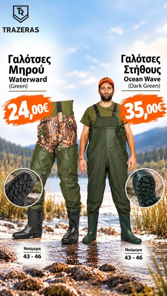 ΓΑΛΟΤΣΕΣ ΜΗΡΟΥ & ΣΤΗΘΟΥΣ ΑΠΟ 24€!