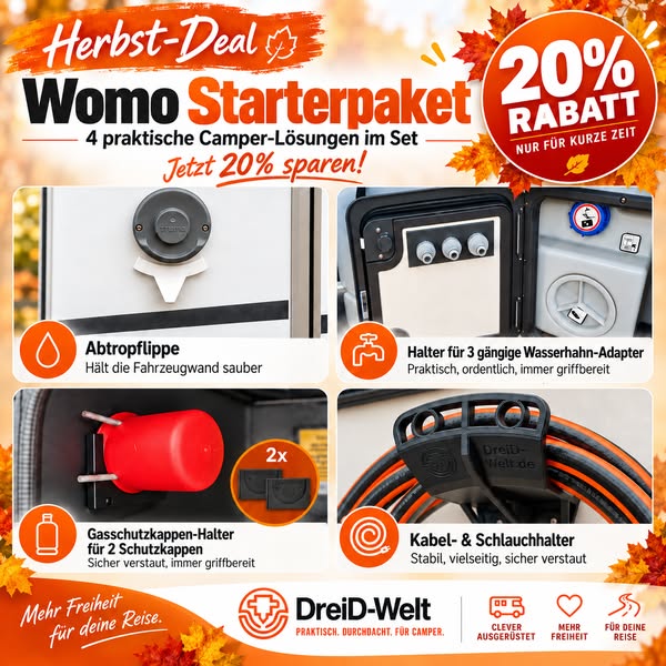 20 % auf dein Womo Starterpaket