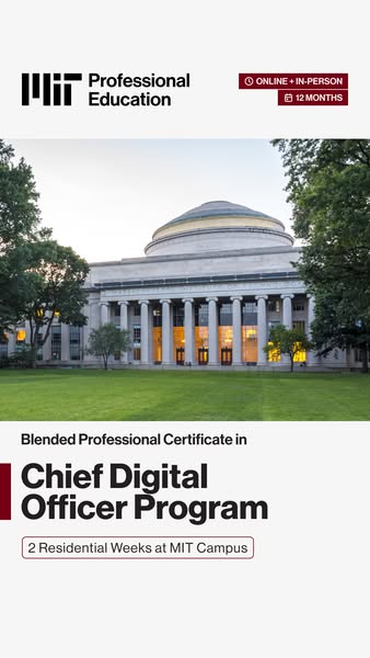 Enroll now and live the MIT Experience.