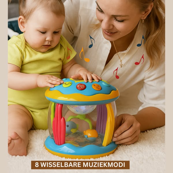 Muziek, licht & speelplezier in één magische molen!