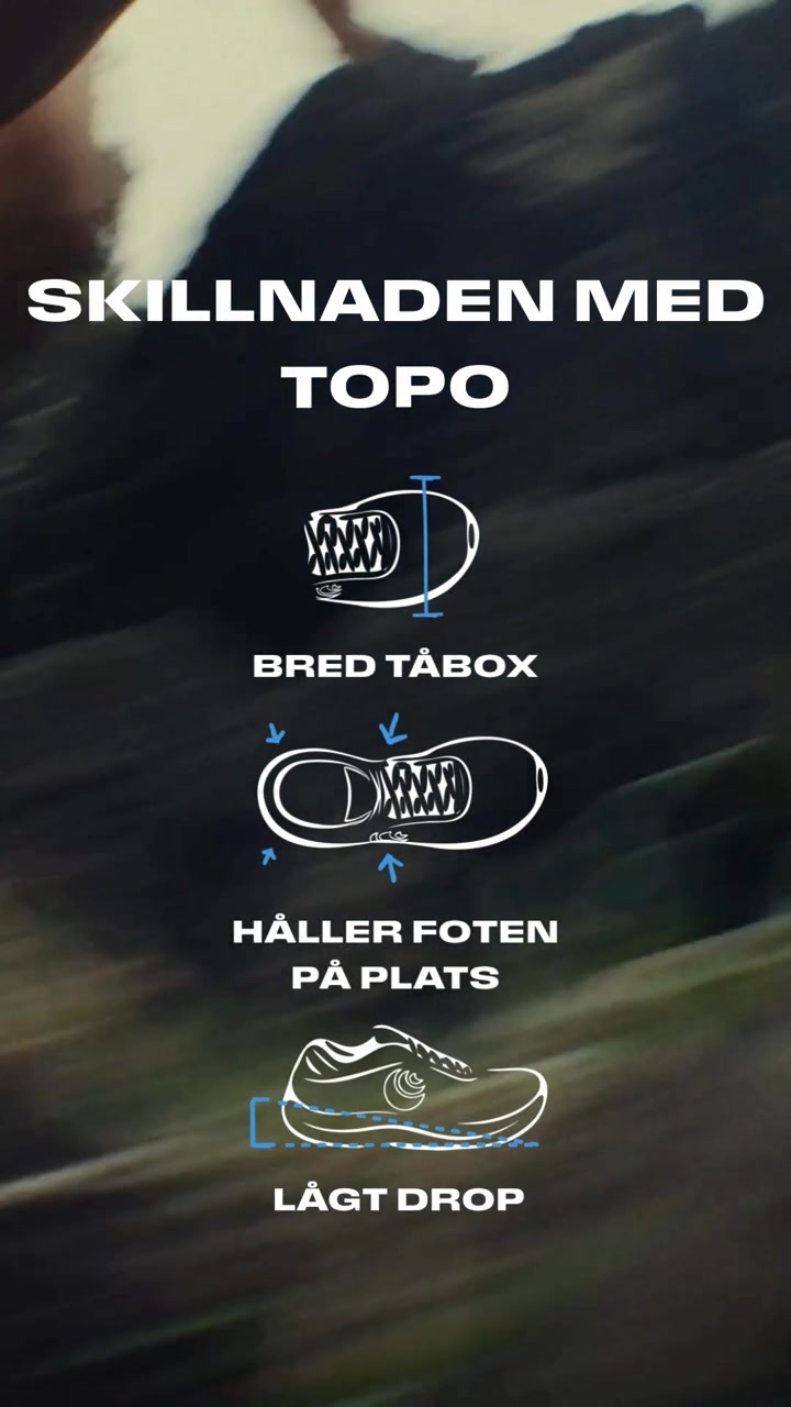 Anúncio de TopoAthletic Sverige