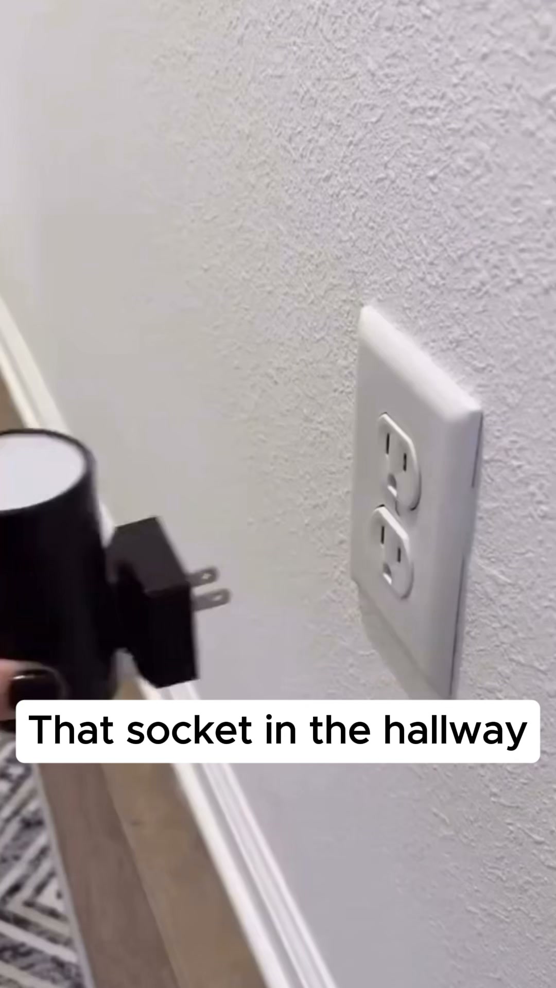 Light in the hallway — without drilling a single hole