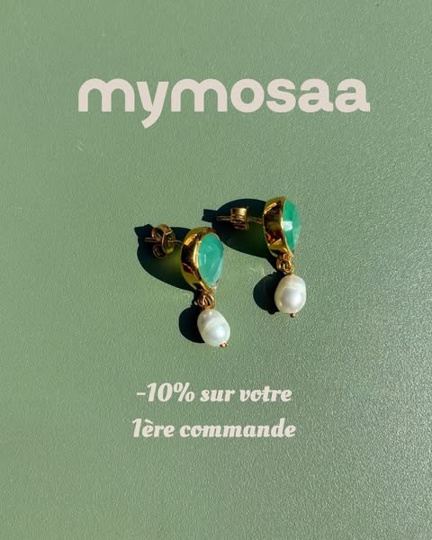Offrez Mymosaa avec 10% de remise sur votre 1ère commande