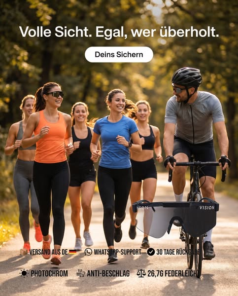 Gläser wechseln in Sekunden!