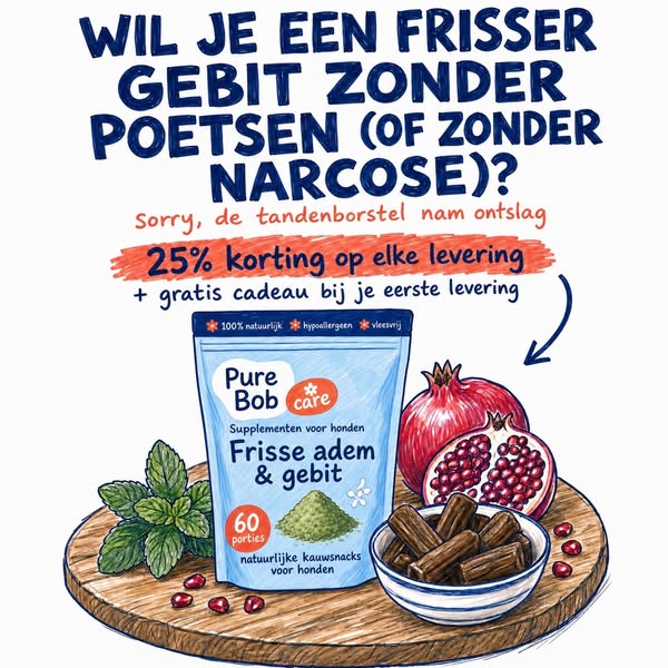 Tot 25% korting, elke hondenlevering