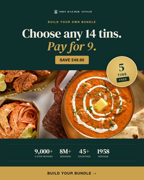 Choose any 14. Pay for 9.