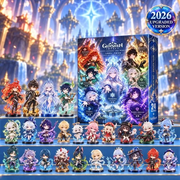 Genshin Impact Advent Calendar — Journey to Snezhnaya