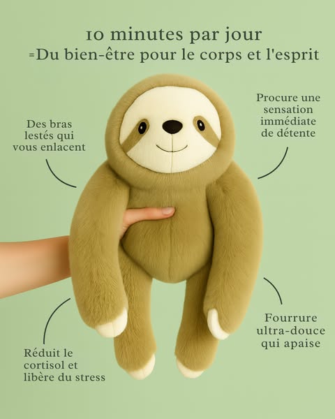 Réduit le stress, la tension et l'irritabilité