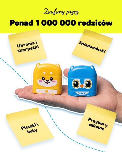 Koniec z gubieniem rzeczy w przedszkolu