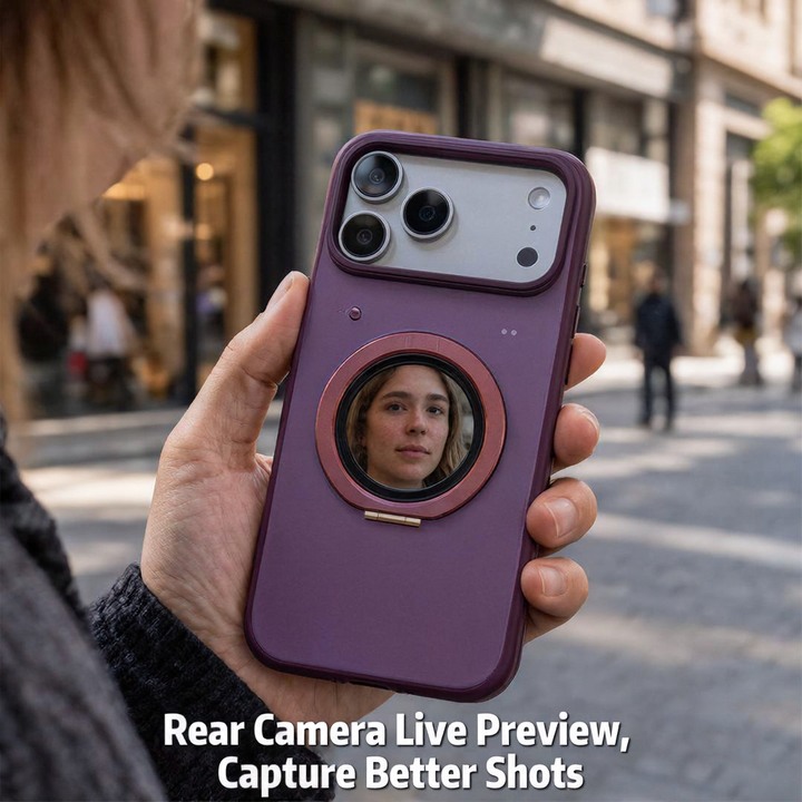Protective Case with Smartphone Stand for 18 Pro and 18 Pro Max