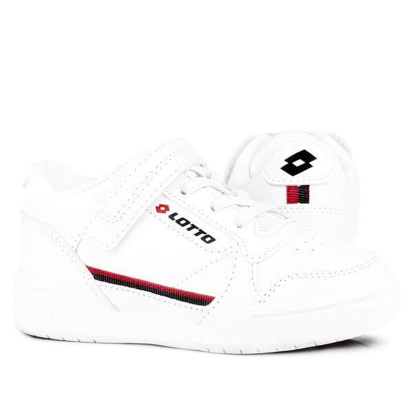 Buty Dziecięce Trampki Sportowe Lotto Nandu K Białe