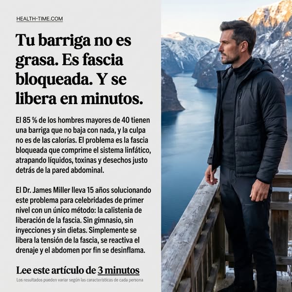 Hombres de más de 40 años pierden 14 kg en 6 semanas — sin ir al gimnasio