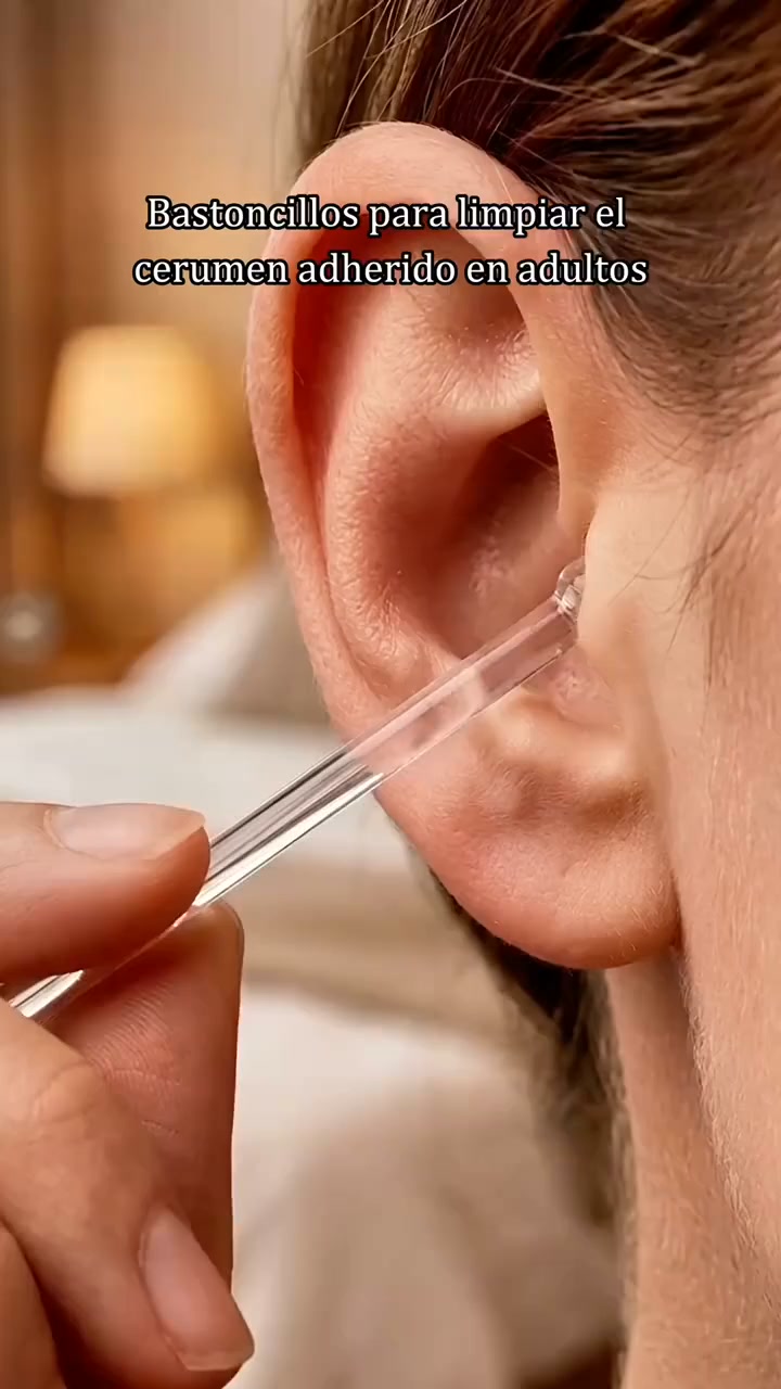 Deja de empujar el cerumen hacia dentro