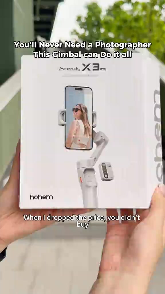 Hohem X3SE | Budget AI Phone Gimbal for Beginner