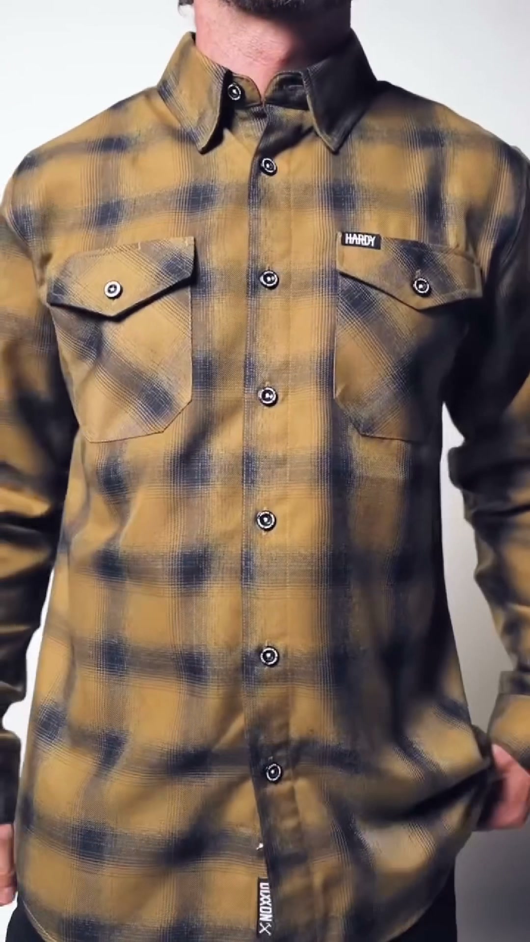 DIXXON HARDY FLANNEL SHIRT Official Collaboration.