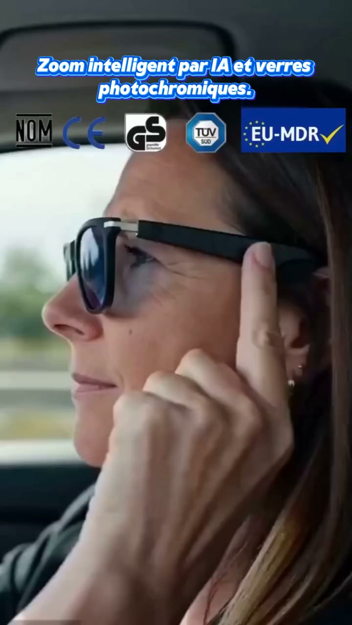 Traduisez 160 langues en temps réel ! Lunettes IA avec caméra 4K (-350€ de remise aujourd'hui).