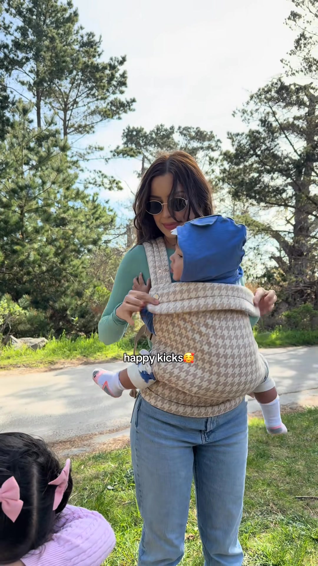 Carrier walks > stroller walks