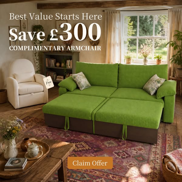 Cat-Friendly Corner Sofa for Family Homes