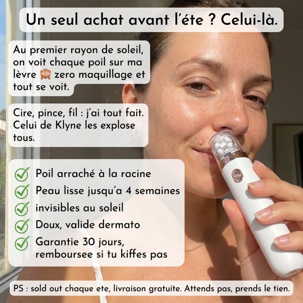 ENFIN un visage sans irritation !