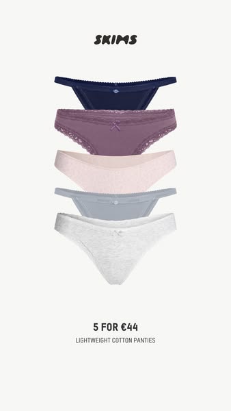 SKIMS Lightweight Cotton