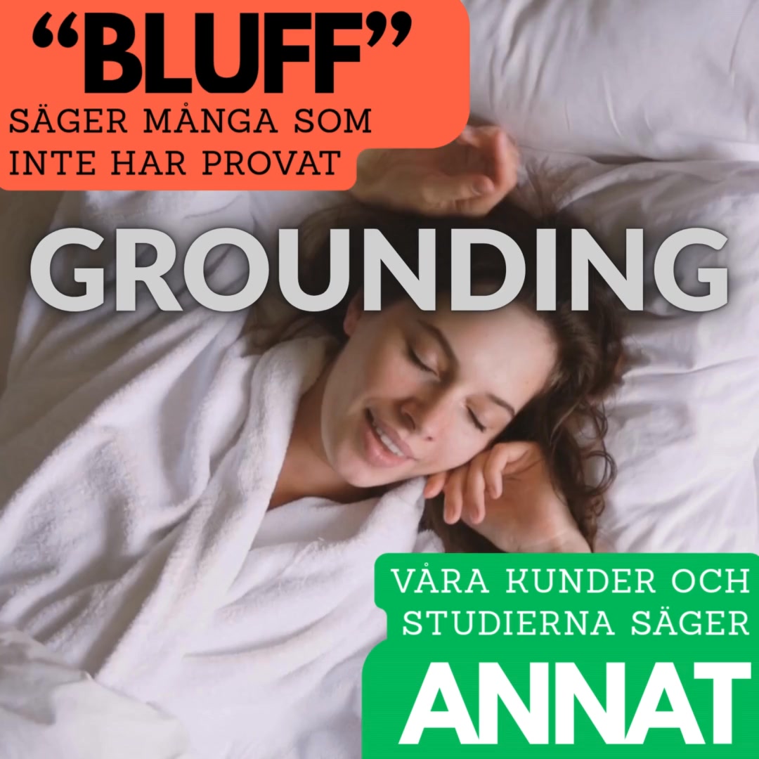 Sov bättre med jordningslakan