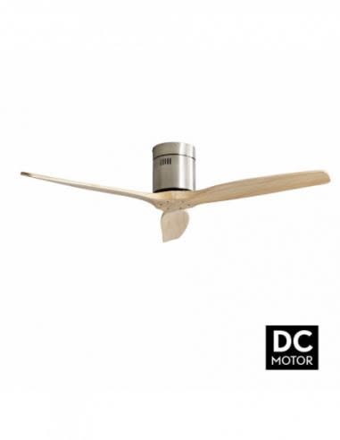 Ventilador de techo dc aguilon níquel 5 aspas