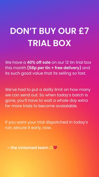 Grab Your £7 Trial Box Today!