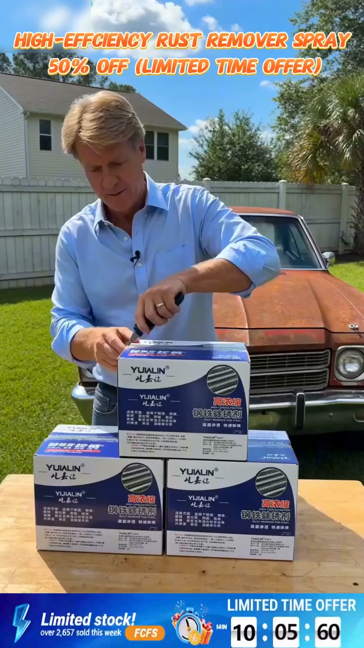 Remove Rust With Less Scrubbing