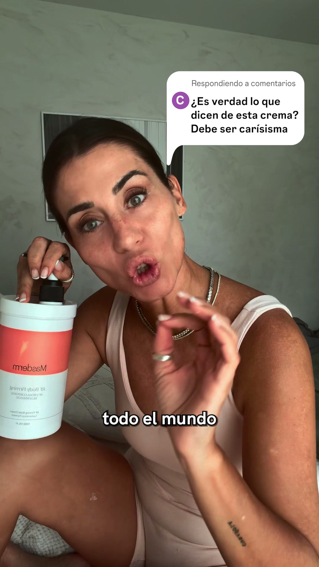 Crema reafirmante corporal 1000 ml