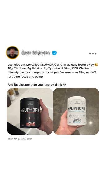Your New First-Choice Pre Workout