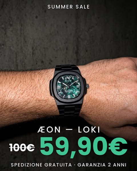 ÆON Collection | -40% di Sconto